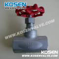 BSPT / NPT Extrémité Rising Tige Inoxydable Globe Valve